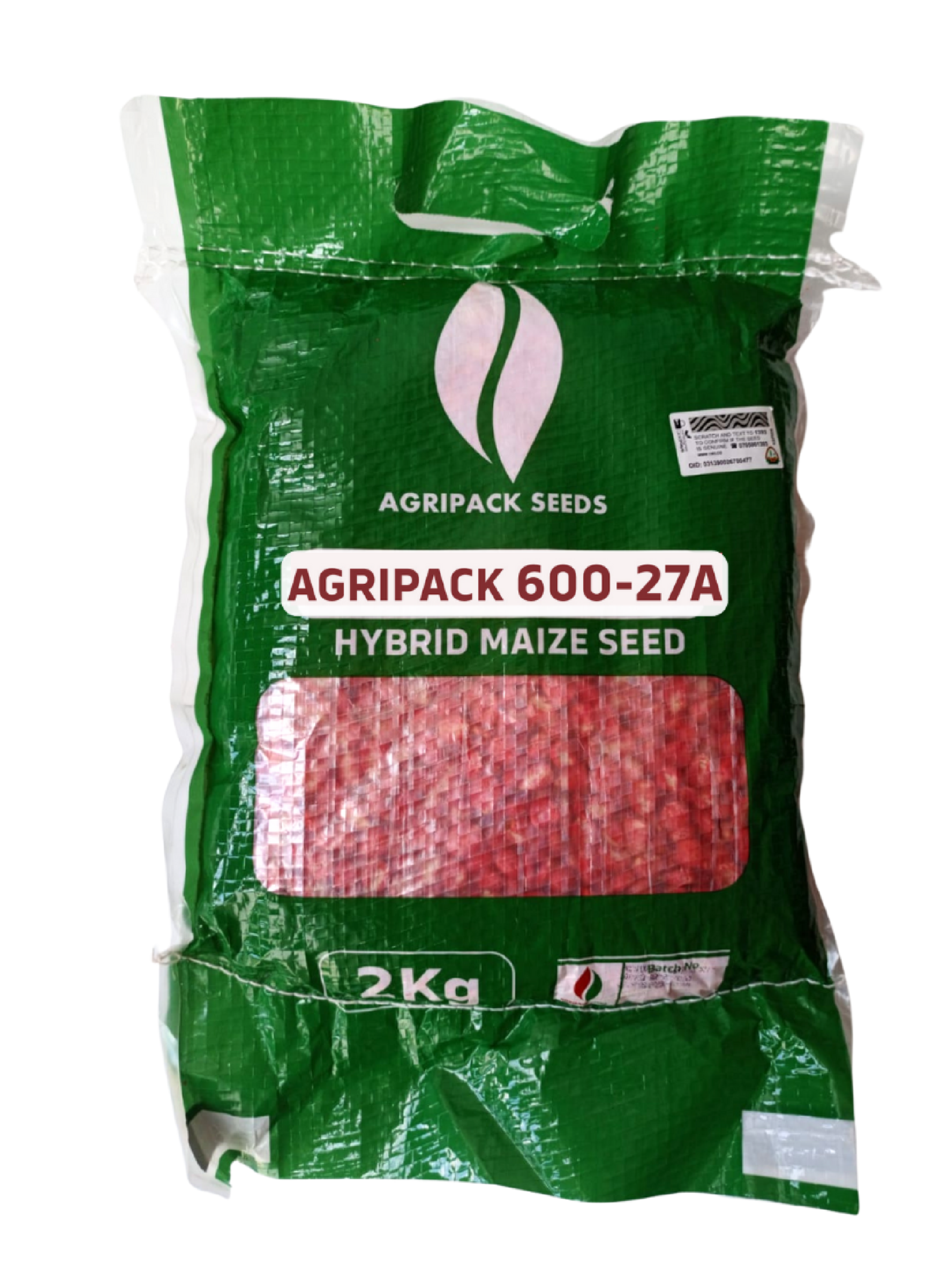 AGRIPACK 600-27A HYBRID MAIZE SEED